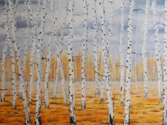 Autumn birches 1580 x 880